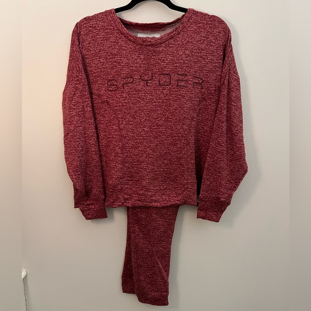 Spyder Pajama Loungewear Two Piece Set NWT